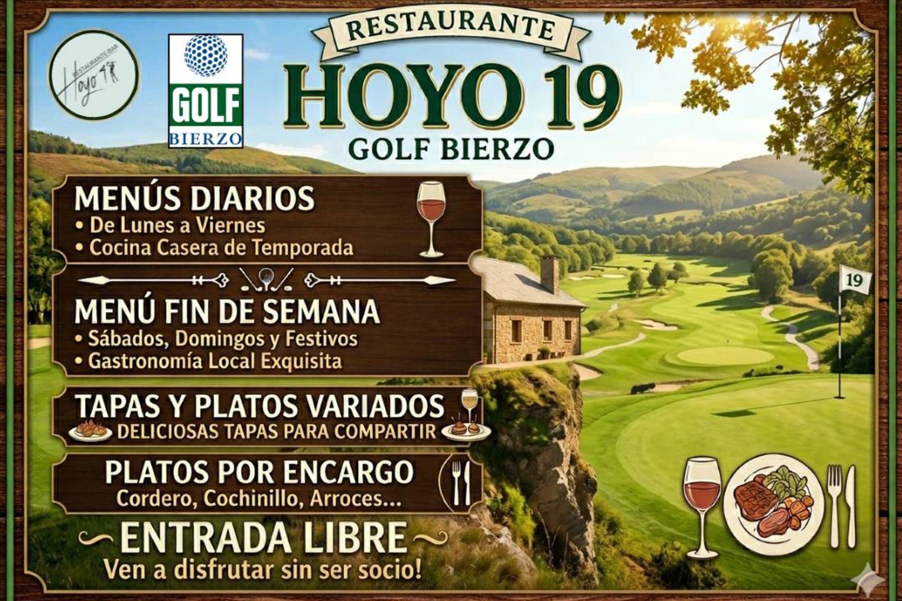     GOLF BIERZO - CASA CLUB